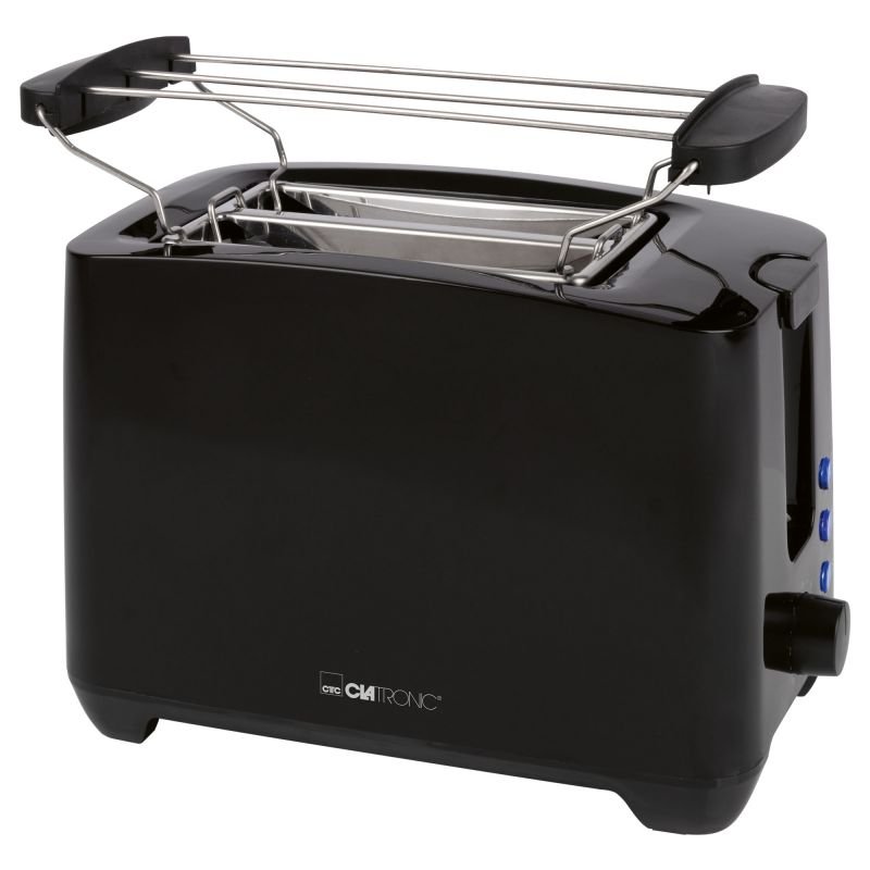Grille-Pain Électrique 750W 2 Tranches Avec Fonction Décongélation Clatronic TA3801 – Image 5