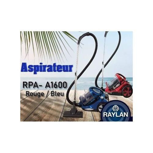 RAYLAN Aspirateur - 1600 Watts - Réservoir 3 Litres - Rouge – Image 2