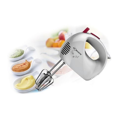 Robuste Batteur Electrique 5 Vitesses - 150 Watts - Blanc