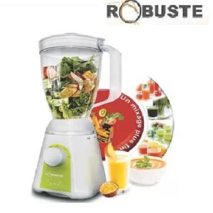 Robuste Blender Mixeur Electrique, Multifonction -Blanc