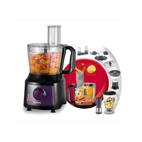 Robuste Robot Multifonction - 26 Fonctions - 800 W - 26 En 1 - Noir