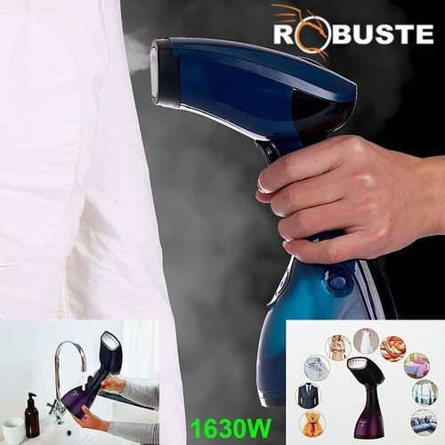 Robuste Defroisseur Vapeur À Main - Da3012 - 1630W - Noir/Bleu – Image 4