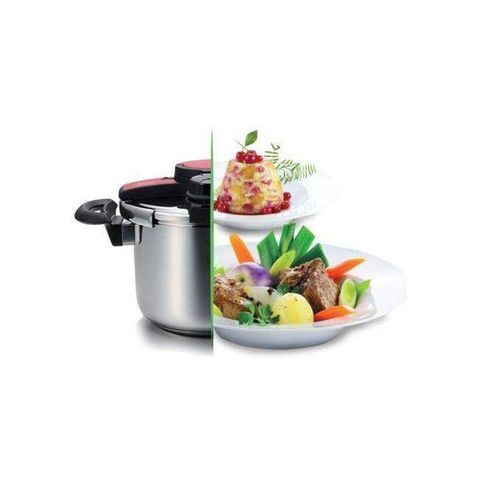 Robuste Cocotte Autocuiseur & Marmite 2En1 - 08 L – Image 4