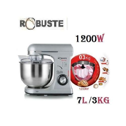 Robuste Robuste Robot pétrin fast chef Bol En Inox 1200W- 7L
