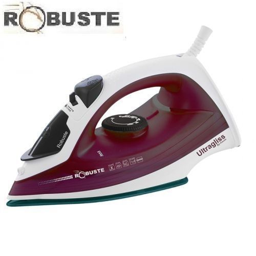 Robuste Fer A Repasser Ultra-gliss 2000 W - Blanc/Bordeaux