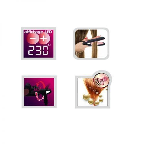 Robuste Lisseur Plaque En Céramique Enrichie Nano Céramic – Image 3