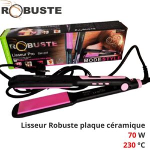 Robuste Lisseur 70W Plaques En Céramique Enrichie Nano Céramic