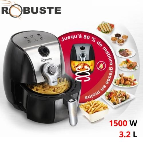 Robuste Friteuse Sans Huile 3.2 L 1500W