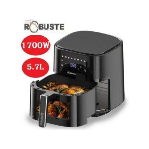 Robuste Friteuse Sans Huile - Airfryer Tactile 5.7 L- 1700W-Noir