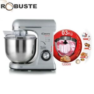 Robuste Robot Pétrin - 1300W 7L 3 KG - Gris