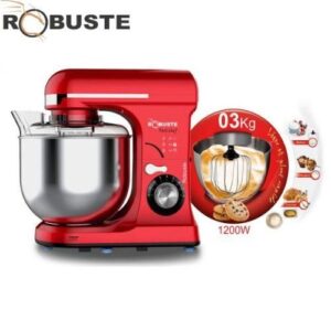 Robuste Robot Pétrin 1300W 7L 3 KG - Rouge