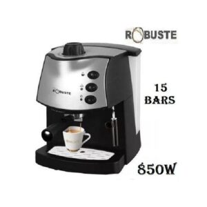 Robuste Cafetiere Electrique - 15 Bar - 850 Watts - C850 -Noir/Silver