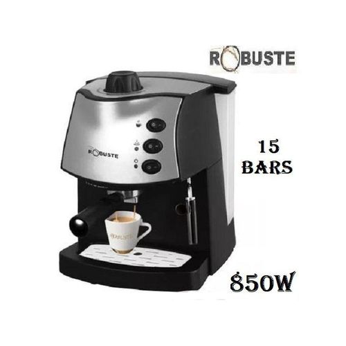 Robuste Cafetiere Electrique - 15 Bar - 850 Watts - C850 -Noir/Silver