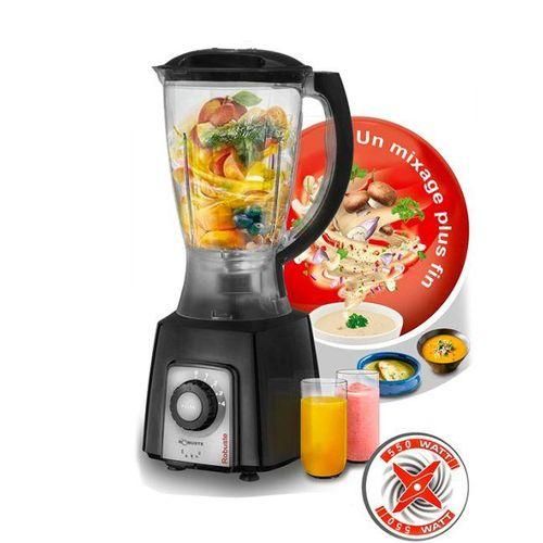 Robuste Blender BH500 - 500W - 1.5L avec Moulin et Lame en Acier Inoxydable
