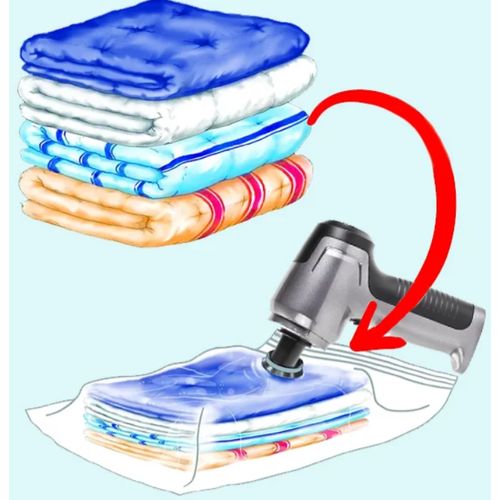 Robuste Aspirateur Souffleur à Main Rechargeable 80W avec deux batteries 2000mAh et Filtre lavable - Am80 – Image 4