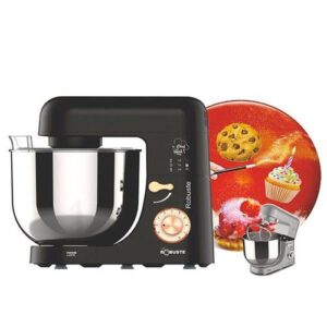 Robuste Pétrin 8 vitesses 8 Litres 3 KG 1800W - Pro max GRIS / NOIR