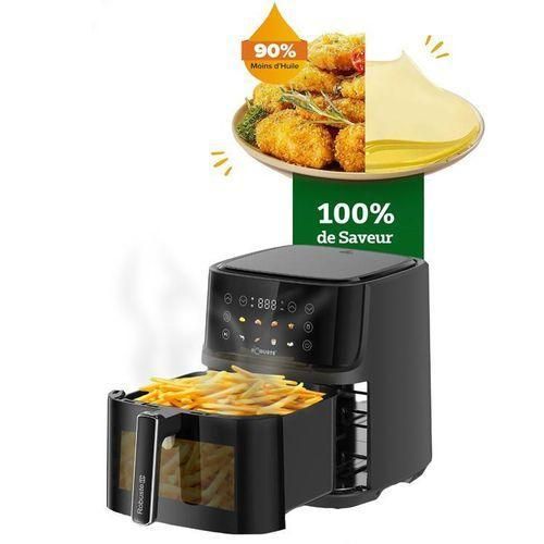 Robuste Friteuse Electrique Airfryer – 8 Litres – Tactile- 2000W - AF8 - Noir – Image 2