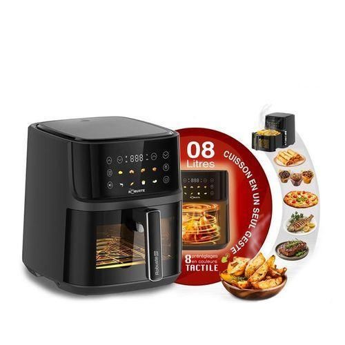 Robuste Friteuse Electrique Airfryer – 8 Litres – Tactile- 2000W - AF8 - Noir – Image 5