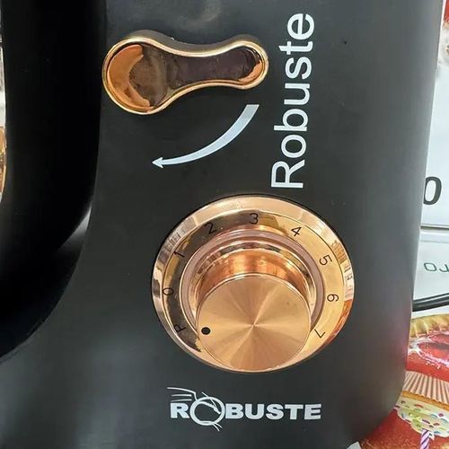 Robuste Robot Pétrin Pâtissier Double Crochet 1800W 8L 8 Vitesses Multifonctions avec Bol En Inox - Pro Max Noir – Image 4