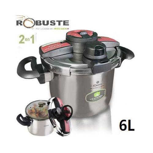 Robuste Autocuiseur & Marmite 2En1 - 06 L