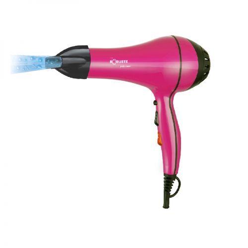 Robuste Sèche Cheveux - Touche Air Frais - 2 Vitesses - 2000 W - Rouge