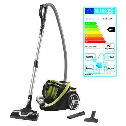 Rowenta Aspirateur sans sac ROWENTA SILENCE FORCE CYCLONIC RO7612 2.5L 550W