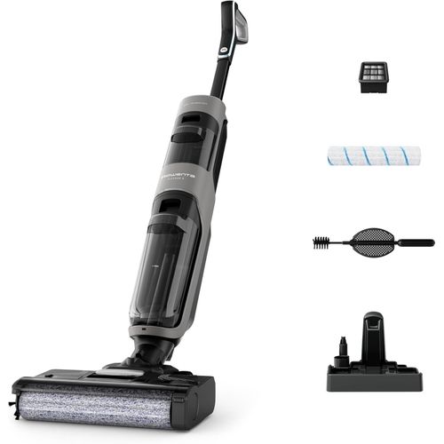 Rowenta Aspirateur laveur Sans fil X-Clean 4-2en1-Autonomie 50min-Puissance 200W-Capacité 730ml-G5035WO