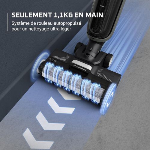 Rowenta Aspirateur laveur Sans fil X-Clean 4-2en1-Autonomie 50min-Puissance 200W-Capacité 730ml-G5035WO – Image 6
