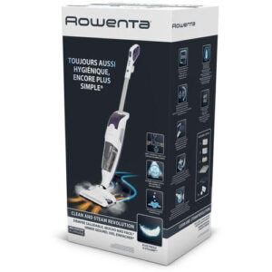 Rowenta balai ASPIRATEUR VAPEUR 2EN1- 1500W - BLANC/VIOLET RY7731WH