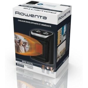 Rowenta Chauffage soufflant Mini Excel Eco Safe Compact Silencieux SO9266F0 -2000W