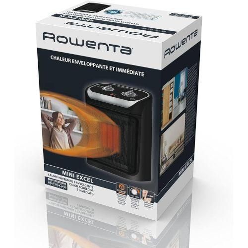 Rowenta Chauffage soufflant Mini Excel Eco Safe Compact Silencieux SO9266F0 -2000W