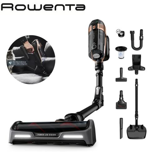 Rowenta Aspirateur Balai Flexible Sans Fil - X-Force Flex 15.60 230AW 80min - Kit Animal - RH99F1WO