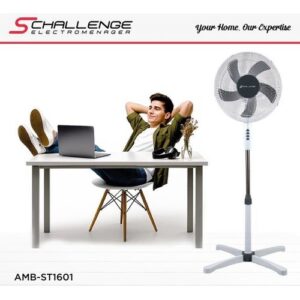 SCHALLENGE Ventilateur à pied AMB-ST1601