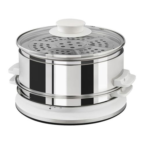 Seb Cuiseur vapeur SEB CONVENIENT, 2 BOLS INOX, CUISSON VAPEUR, MINUTEUR VC145100 – Image 2