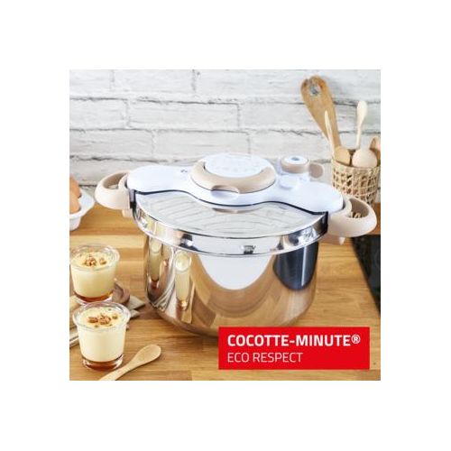 Seb Cocotte Minute - Clipso Minut Eco Respect - Beige 9L – Image 3
