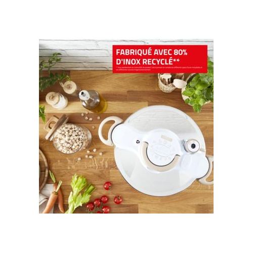 Seb Cocotte Minute - Clipso Minut Eco Respect - Beige 9L – Image 5