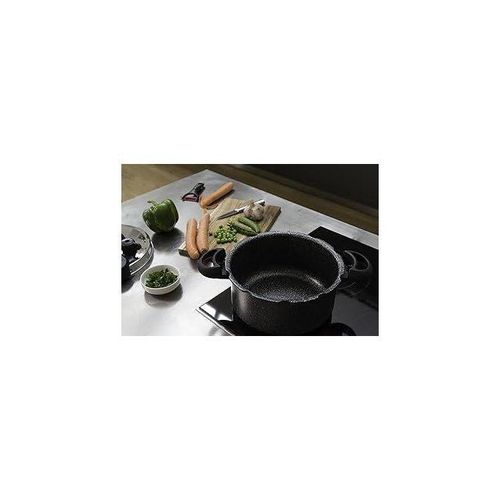 Seb Cocotte P4705105 5L 2-en-1 Dou Ultra Resist Effet Pierre + livrerecettes – Image 2