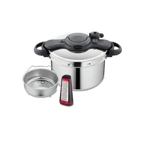 Seb Cocotte minute 2en1 Inox 7.5L ClipsoMinut Easy P4624822