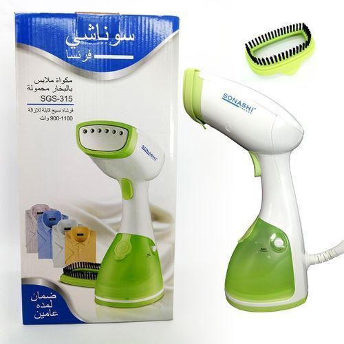 Sonashi Defroisseur A Vapeur SGS-315 Blanc/Vert – Image 2