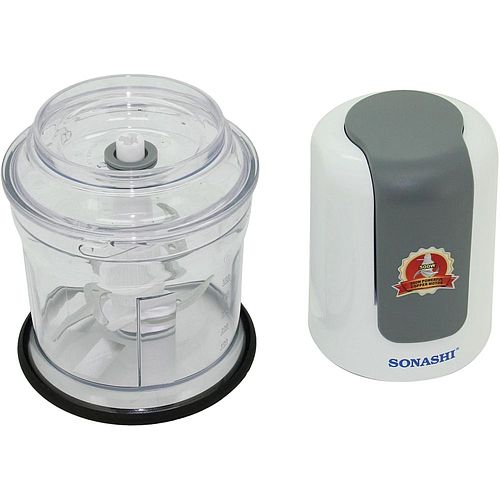 Sonashi Hachoir à Double Lame - SMC-12 - 500 Ml - 500 W - Blanc – Image 4