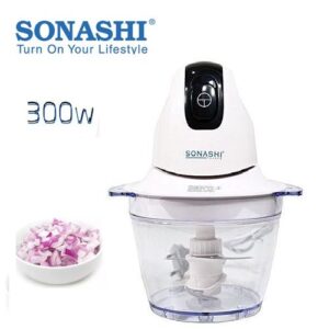 Sonashi Mini Hachoir Electrique - Smc-09 - 300W -Blanc
