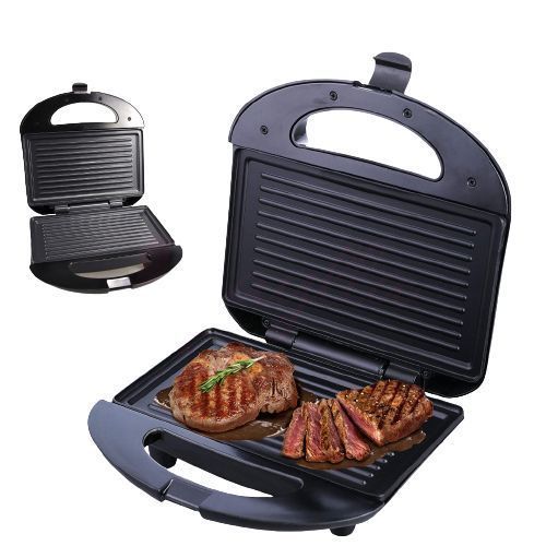 Sonashi Mini Panineuse - 750 Watts - Sgt 853 - Noir / Gris