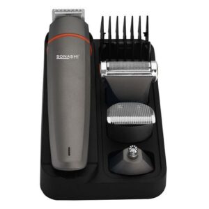 Sonashi Tondeuse Electrique Rechargeable 7 En 1 - Shc 1014U - Gris