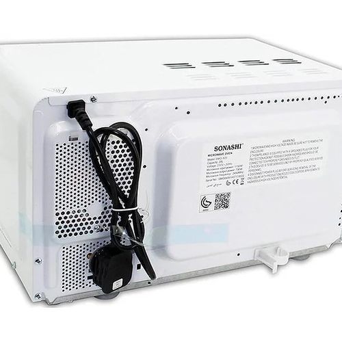 Sonashi Micro Onde Porte A Bouton 700 W- 20 L - Smo-922- Blanc – Image 3