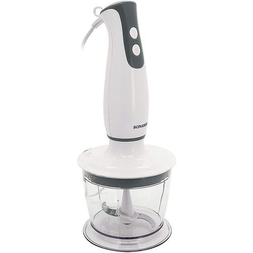 Sonashi Mixeur Electrique Multifonction 3 in 1 Shb -169 Jbc - Blanc – Image 4