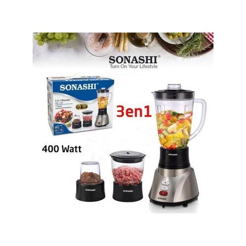Sonashi Robot Blender Multifonction 3En1 400W 1.6L Sb-160 – Image 2