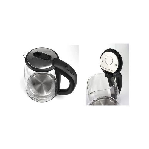Sonashi Bouilloire En Verre De 1,8 Litre SKT-1809-Blanc-Inox 1500 W – Image 4