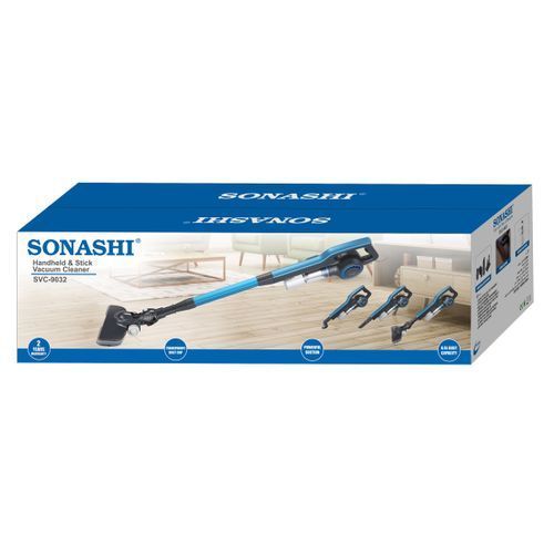 Sonashi Aspirateur Balai 3en1 0,9 L 600 W- SVC-9032 -Bleu – Image 8