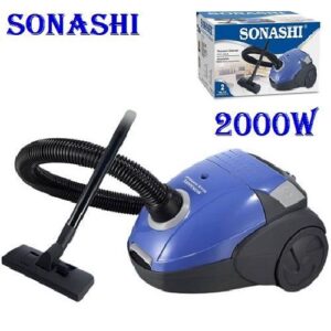 Sonashi Aspirateur Portatif Filaire Avec Sac 1,5 L Haute Puissance D'aspiration 2000 W