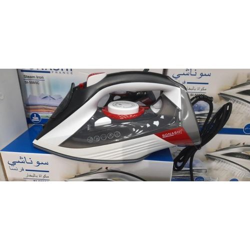 Sonashi Fer A Repasser Avapeur Avec Plaque Céramique 2200 Watt SI-5085C